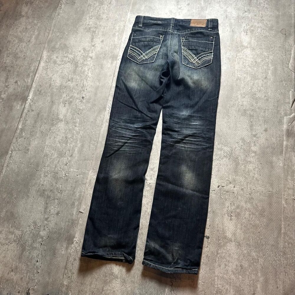 Buckle Women's Navy and Blue Jeans